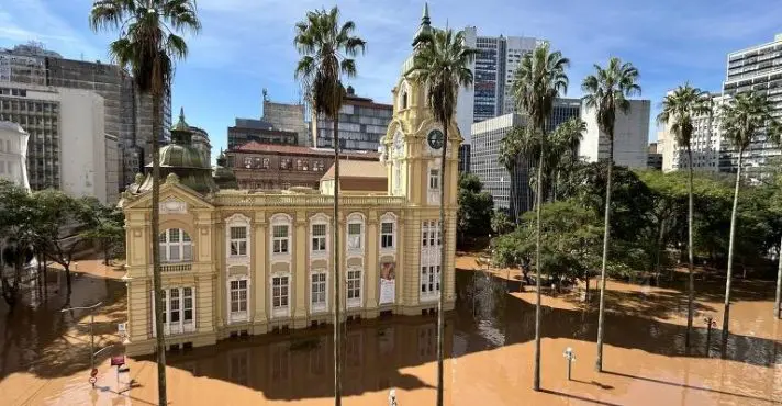 Após enchente, Memorial do Rio Grande do Sul inicia processo de restauração